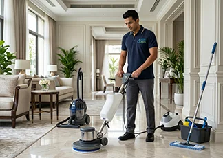 Villa deep cleaning